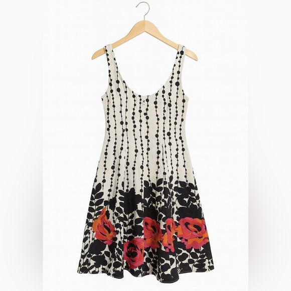 Jones Wear size 10 A-Line Sleeveless Floral Flare Dresses.Sundress Summer - Picture 3 of 3